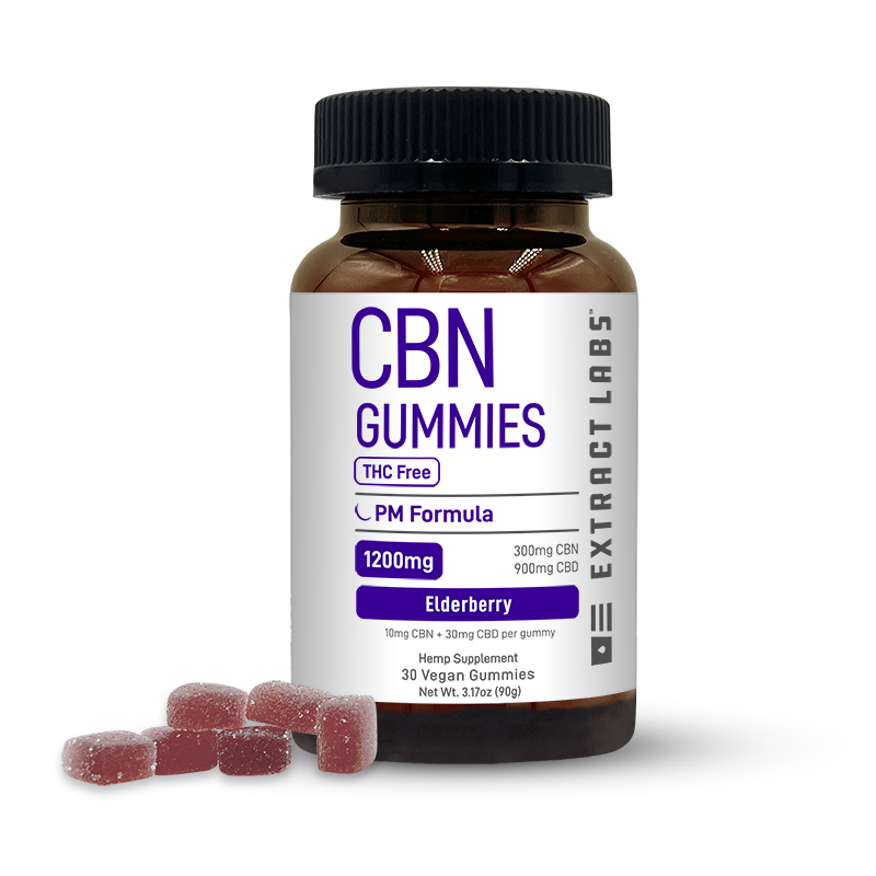 THC Free CBN + CBD Gummies for restful Sleep | Extract Labs