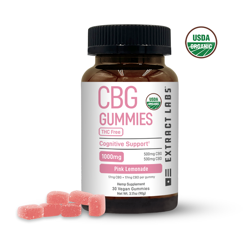 CBG Gummies for Focus | Best CBG Gummies | Extract Labs