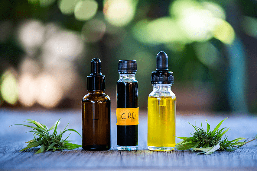 image comparing different CBD tincture oils for the blog about 5 Misconceptions About CBD Oil Debunked