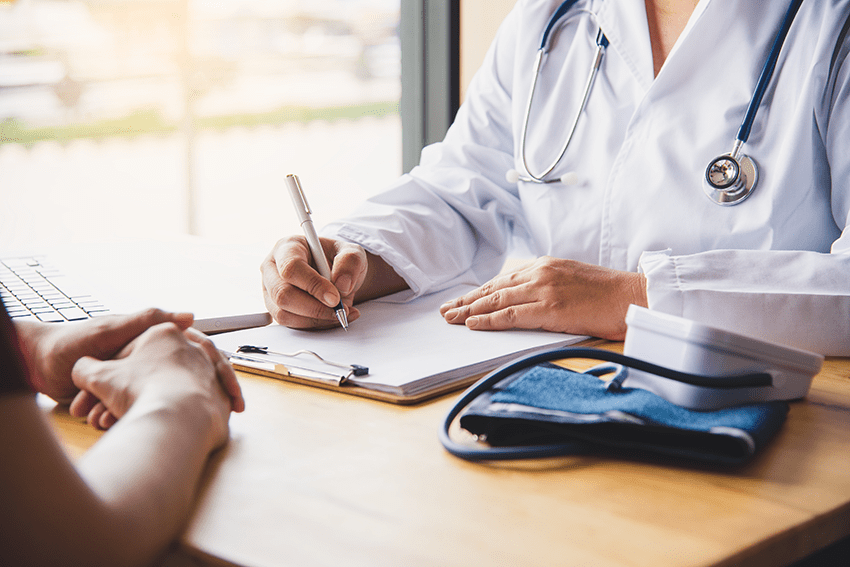 image of a person consulting with a doctor for the blog about 5 Daily Exercises to Incorporate with CBD for A Better Life