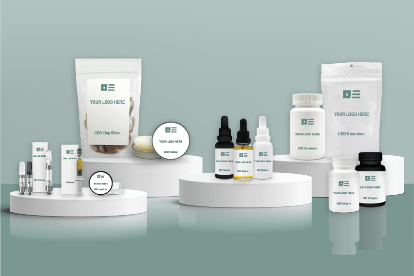 image of white label and private label wholesale options for blog about Navigating CBD Wholesale Business: Choosing Labeling Options