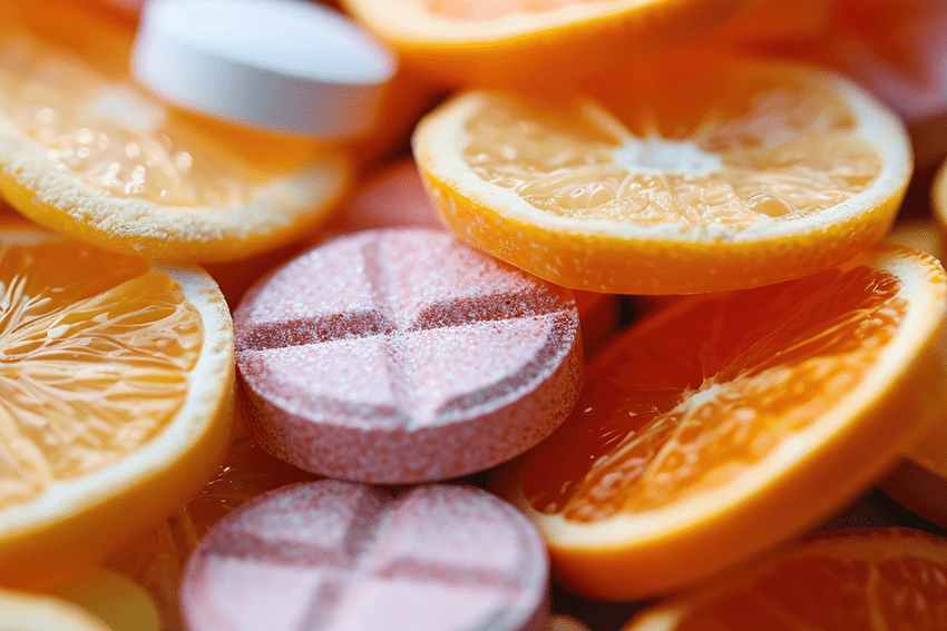 image about vitamin c for blog about Navigating Winter's End with Vitamin C and D