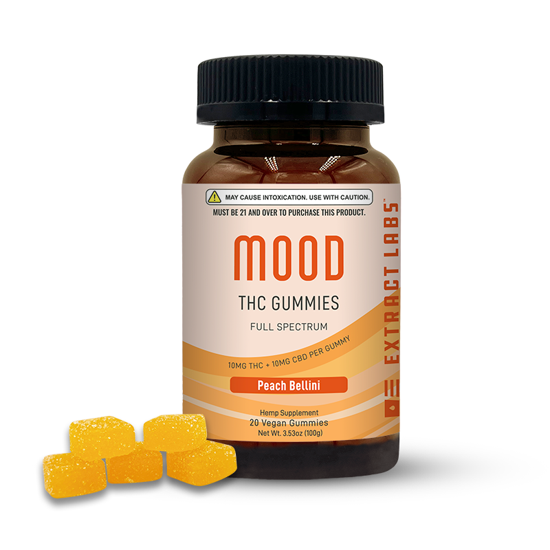 Delta 9 Gummies | Mood Gummies | Peach Bellini