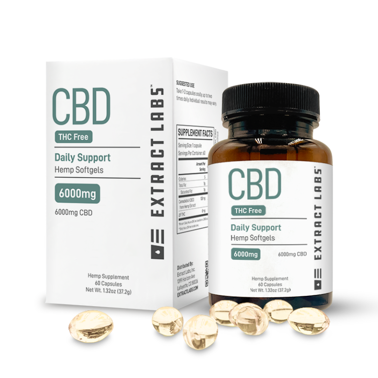 CBD Capsules | Daily Support | THC Free