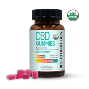 Organic CBD Gummies | Daily Support | Tropical Punch
