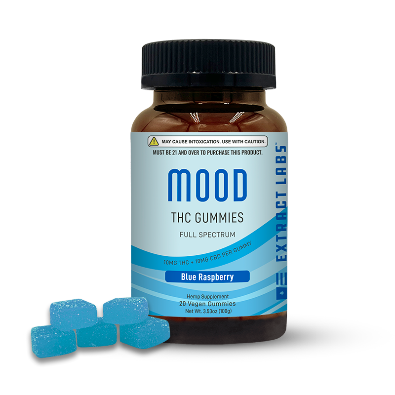 Delta 9 Gummies | Mood Gummies | Blue Raspberry
