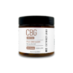 front image of 25 grams CBG isolate jar