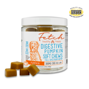 fetch pumpkin flavored digestive cbd soft chews