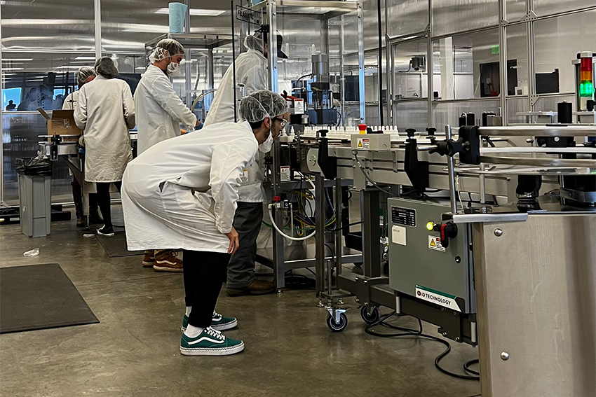 Technicians at Extract Labs working on new and exciting products for our CBD Wholesale clients.