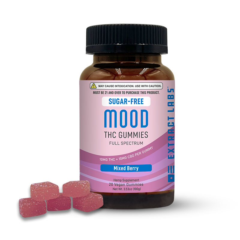Sugar Free Delta 9 Gummies | Mixed Berry