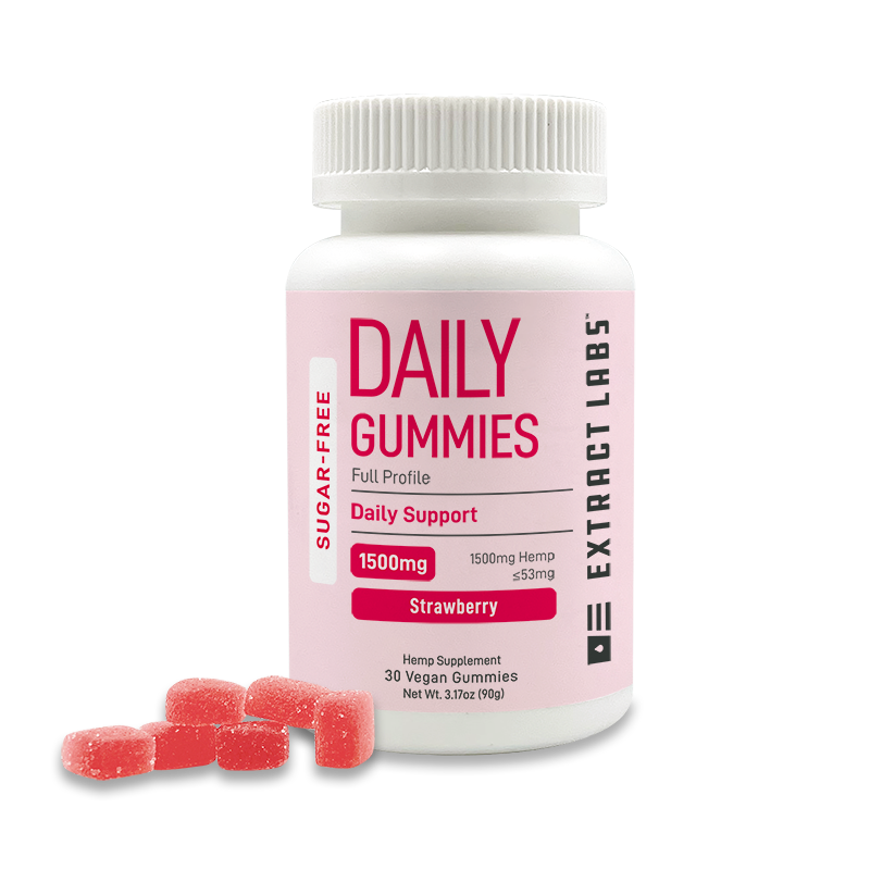 Daily Gummies Strawberry FS SugarFree Meta