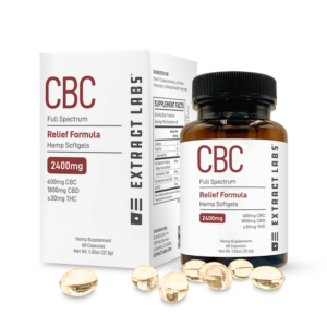 front image of Relief Formula CBC Softgel Capsules