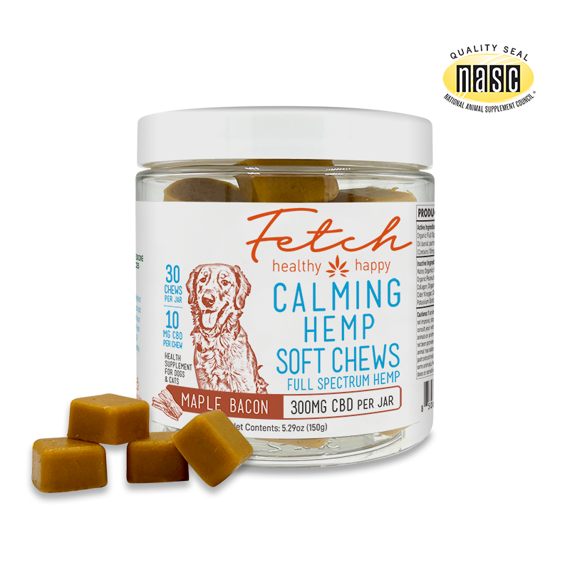 Fetch Calming Chews MapleBacon