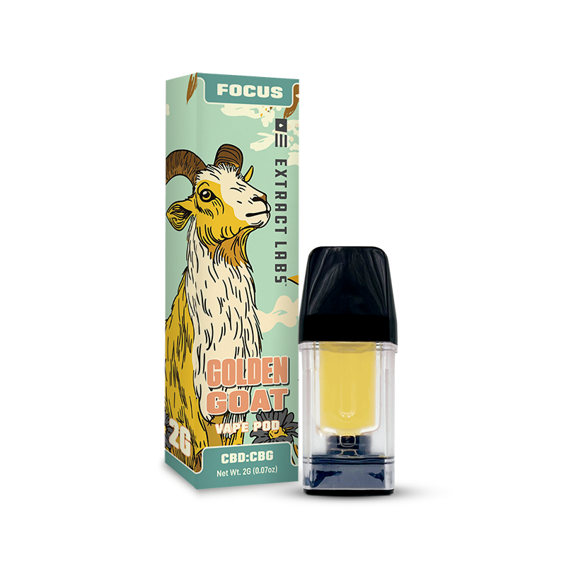 CBD Focus Pod | Golden Goat | Sativa