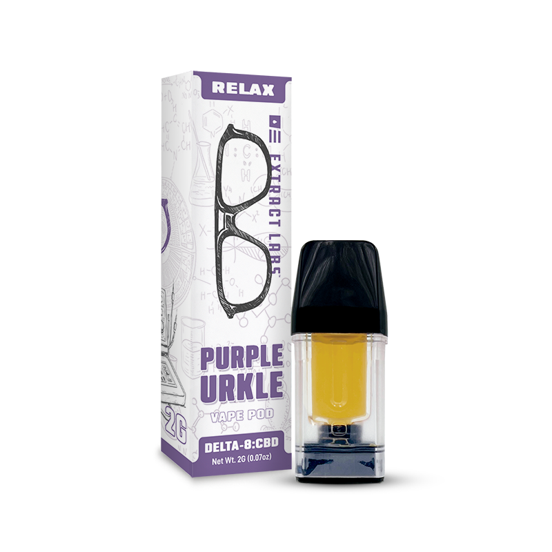 Delta 8 Relax Pod | Purple Urkle | Indica