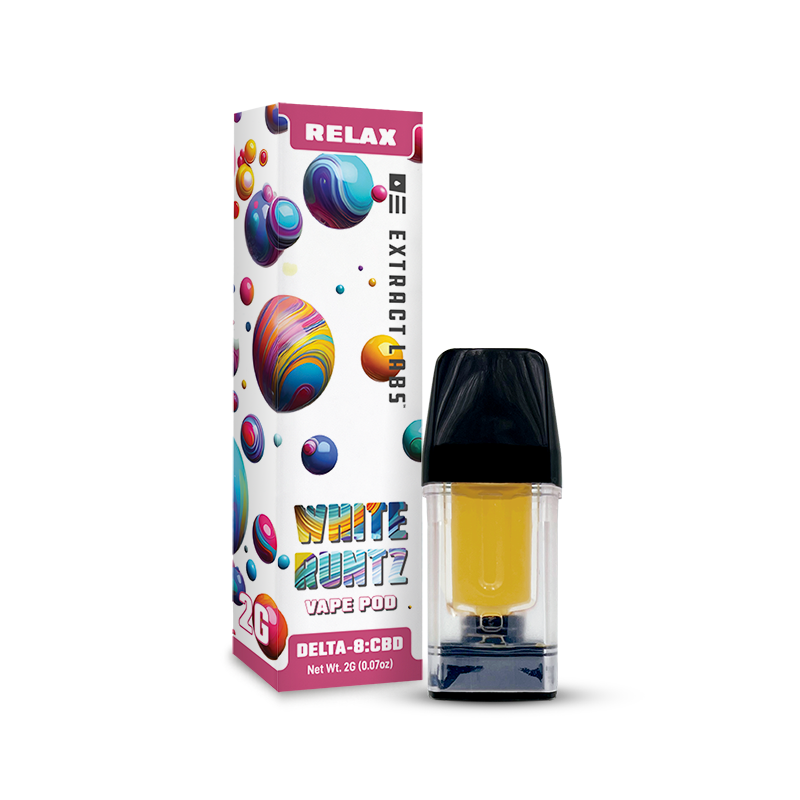Delta 8 Relax Pod | White Runtz | Hybrid