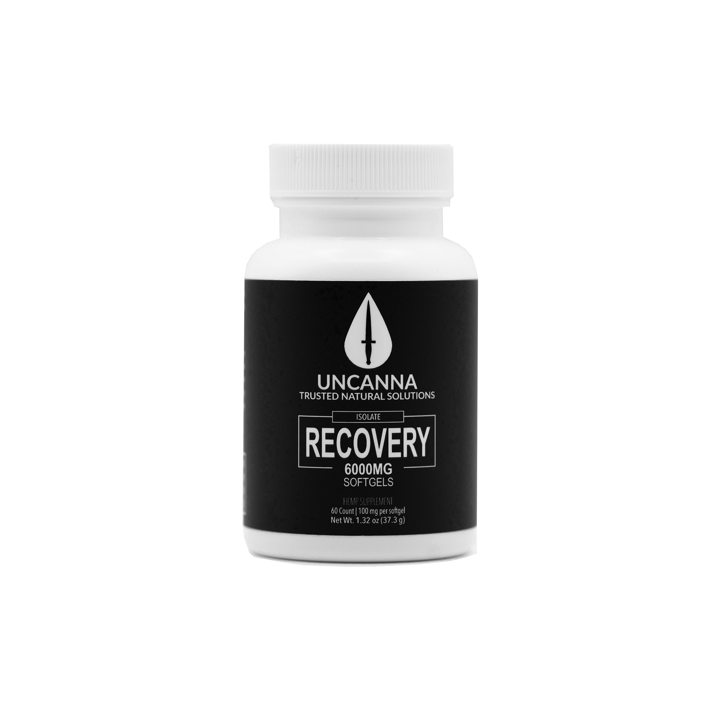 Uncanna – 6000mg Isolate Recovery Softgels