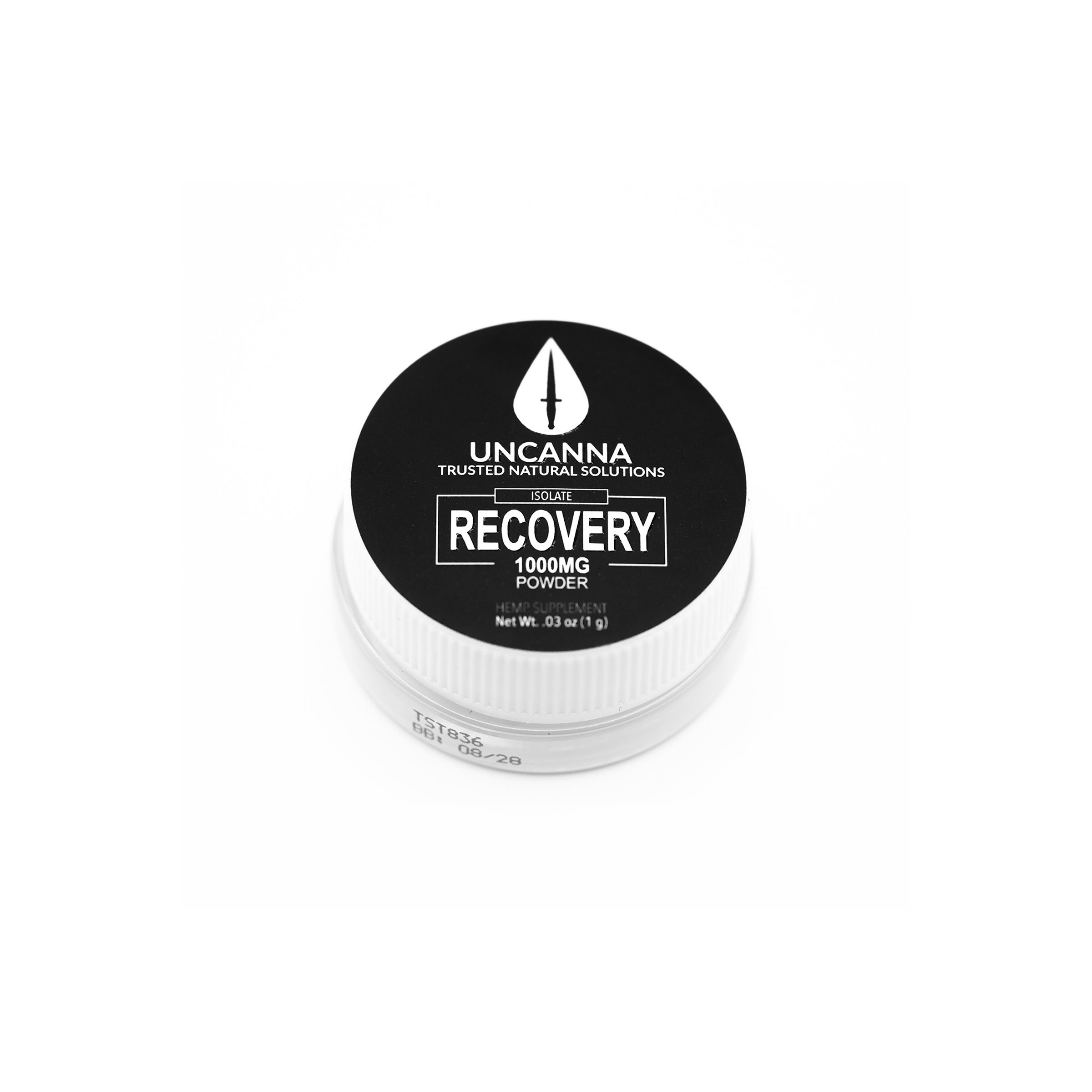 Uncanna – 1000mg Isolate Recovery Powder