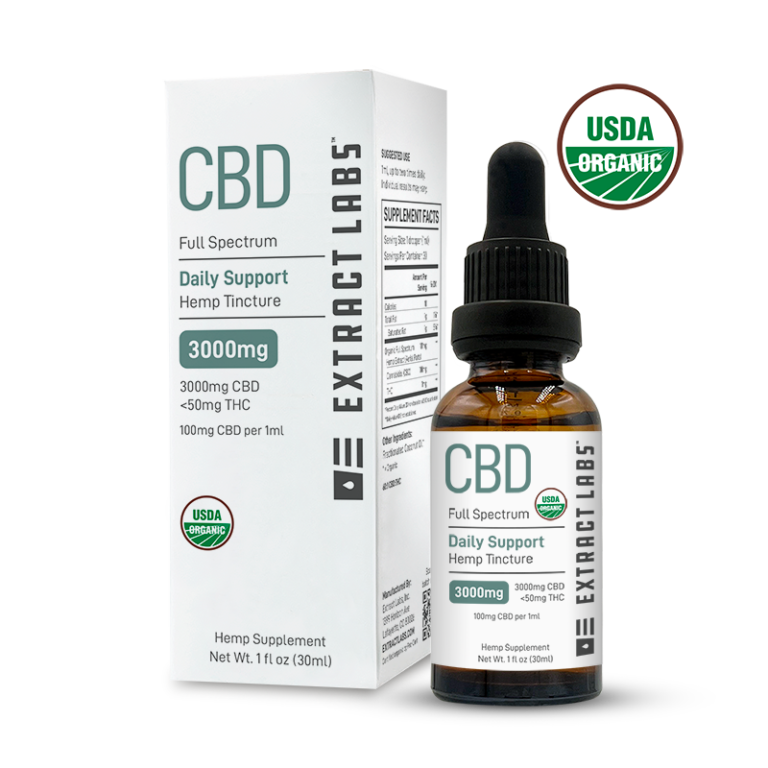 Organic CBD Oil | Daily Support | 3000mg