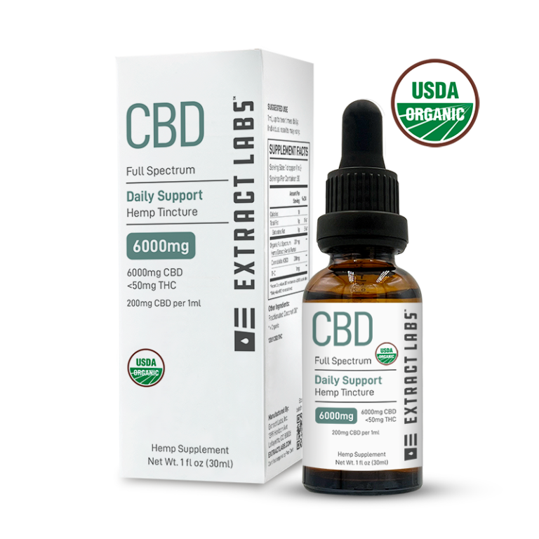 Organic CBD Oil | Daily Support | 6000