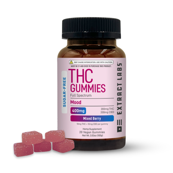 Sugar Free Delta 9 Gummies | Mixed Berry
