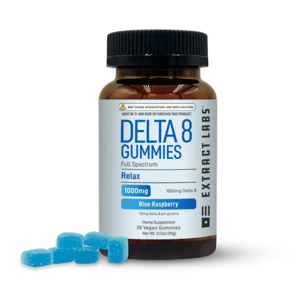 Delta 8 Gummies | THC Gummies | Blue Raspberry