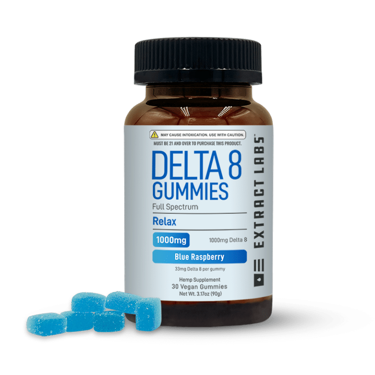 Delta 8 Gummies | THC Gummies | Blue Raspberry