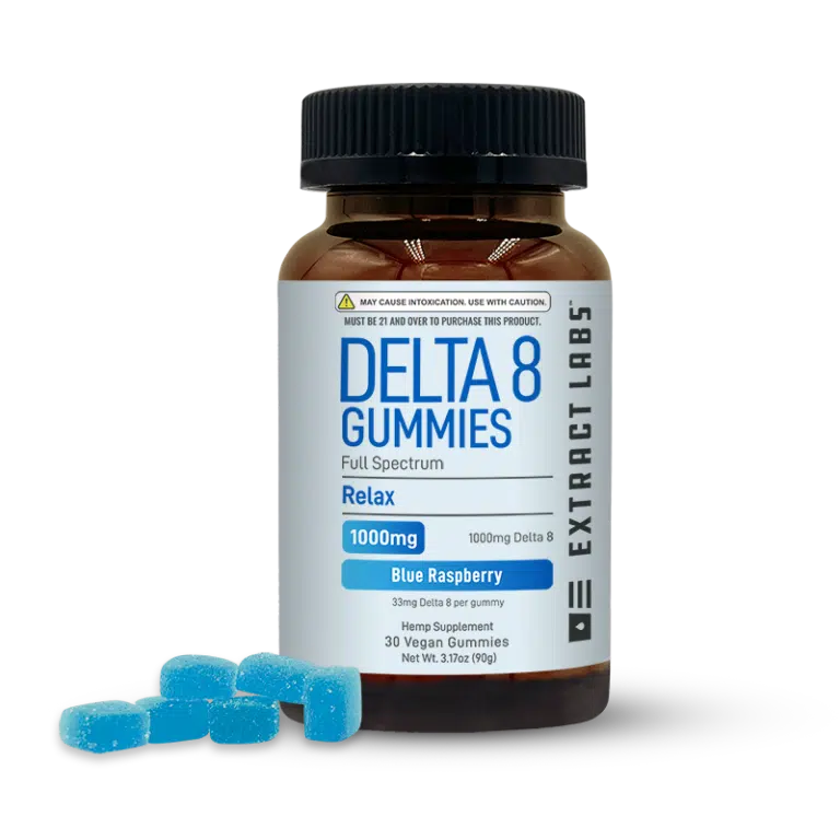 Delta 8 Gummies | THC Gummies | Blue Raspberry