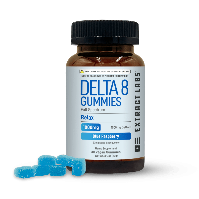 D8 Gummies BlueRaspberry 1.2