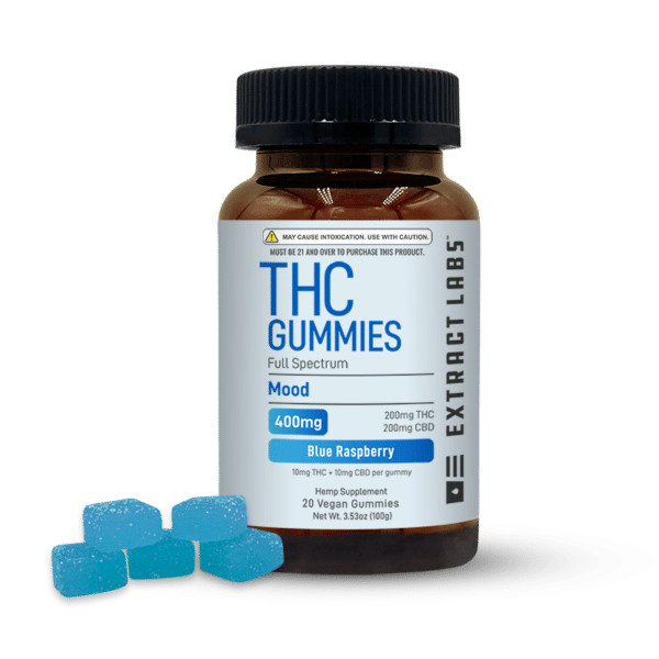 Delta 9 Gummies | Mood Gummies | Blue Raspberry
