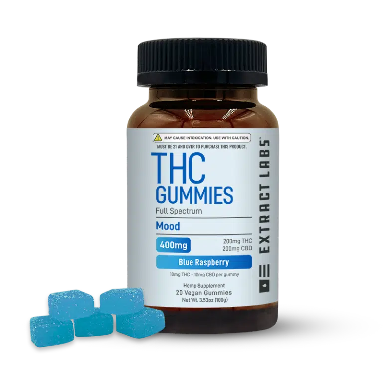 Delta 9 Gummies | Mood | Blue Raspberry