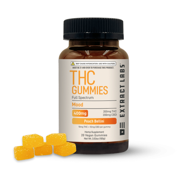 Delta 9 Gummies | Mood Gummies | Peach Bellini
