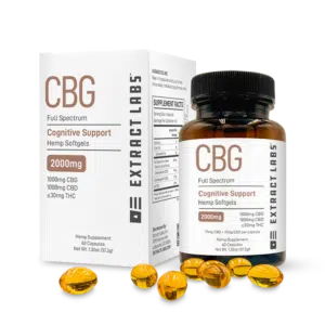 Best CBG Oil | Cognitive Support Broad Spectrum | Extract Labs