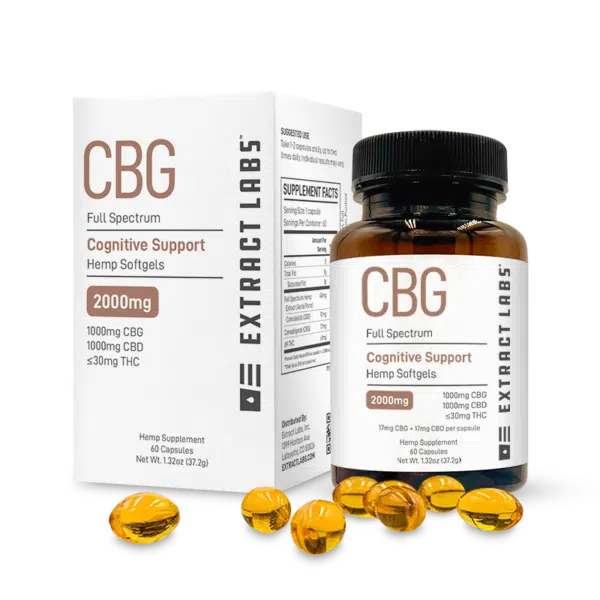 CBG Capsules | Cognitive Support
