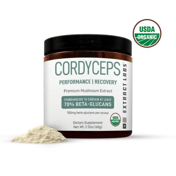 Organic Cordyceps Mushroom Extract Powder