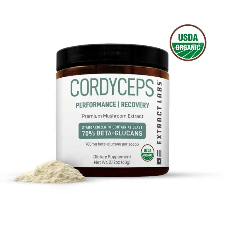 Organic Cordyceps Mushroom Extract Powder