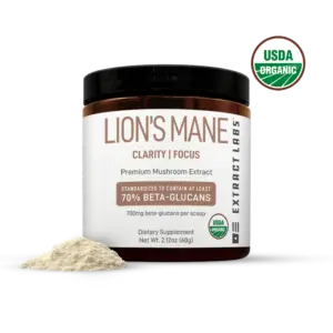 Organic Lion's Mane Mushroom Extract Powder