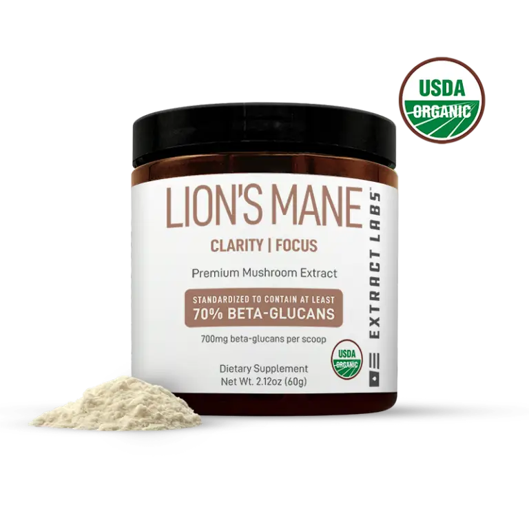 Organic Lion's Mane Mushroom Extract Powder