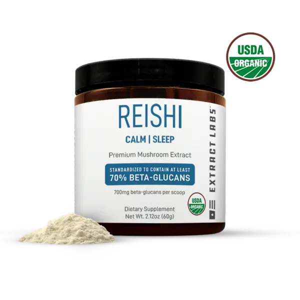 Organic Reishi Mushroom Extract Powder