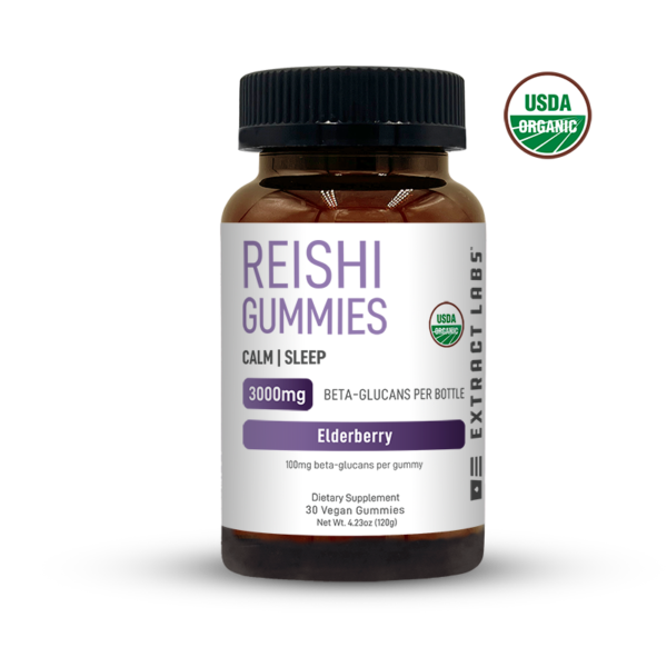 Organic Reishi Gummies | Sleep | Elderberry