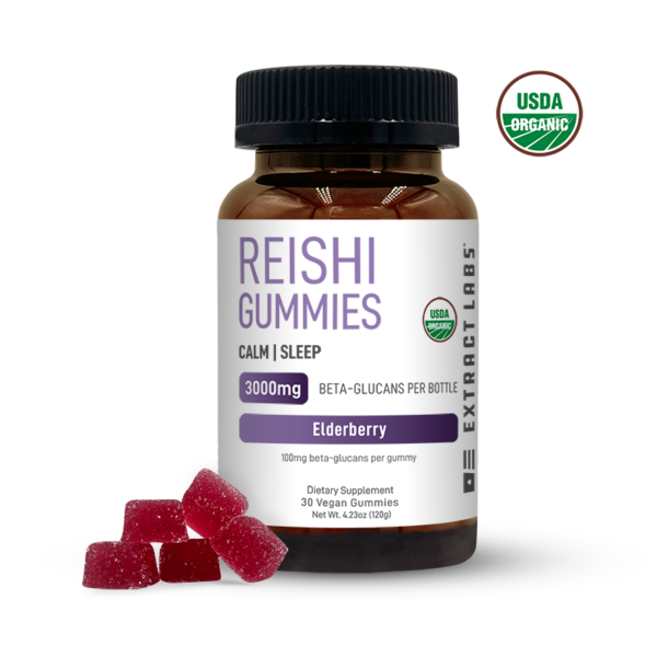 Organic Reishi Gummies | Sleep | Elderberry
