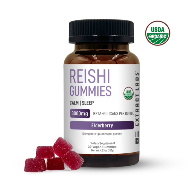 Organic Reishi Gummies | Sleep | Elderberry