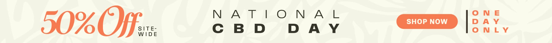 Extract Labs CBD Day 2026 50% Off everything sale