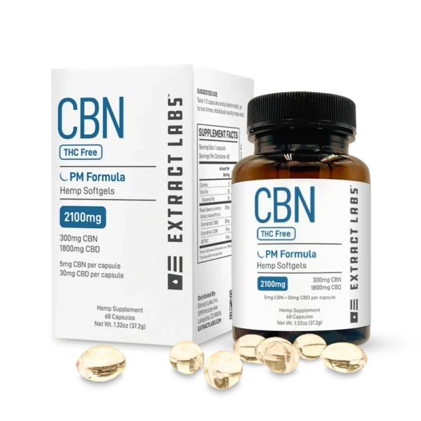 CBN Capsules | PM Formula | THC Free