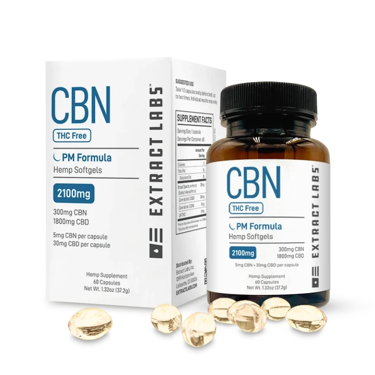 CBN Capsules | PM Formula | THC Free