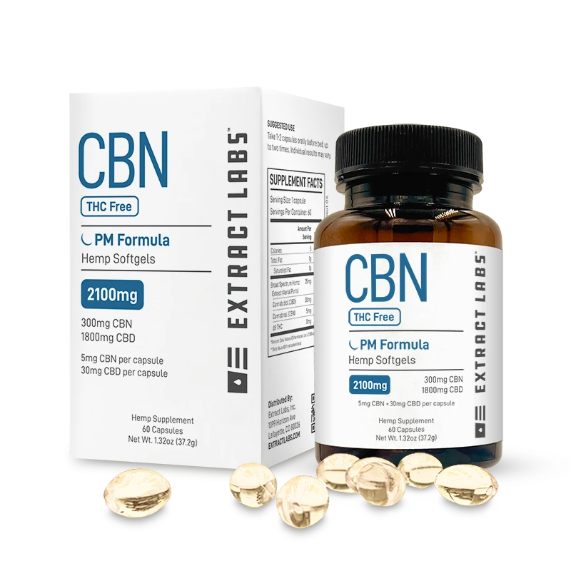 CBN Capsules | PM Formula | THC Free