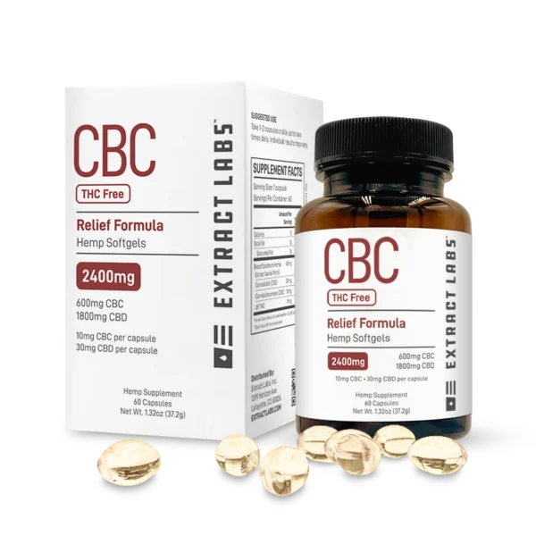 CBC Capsules | Relief Formula | THC Free