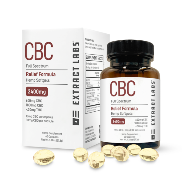 CBC Capsules | Relief Formula
