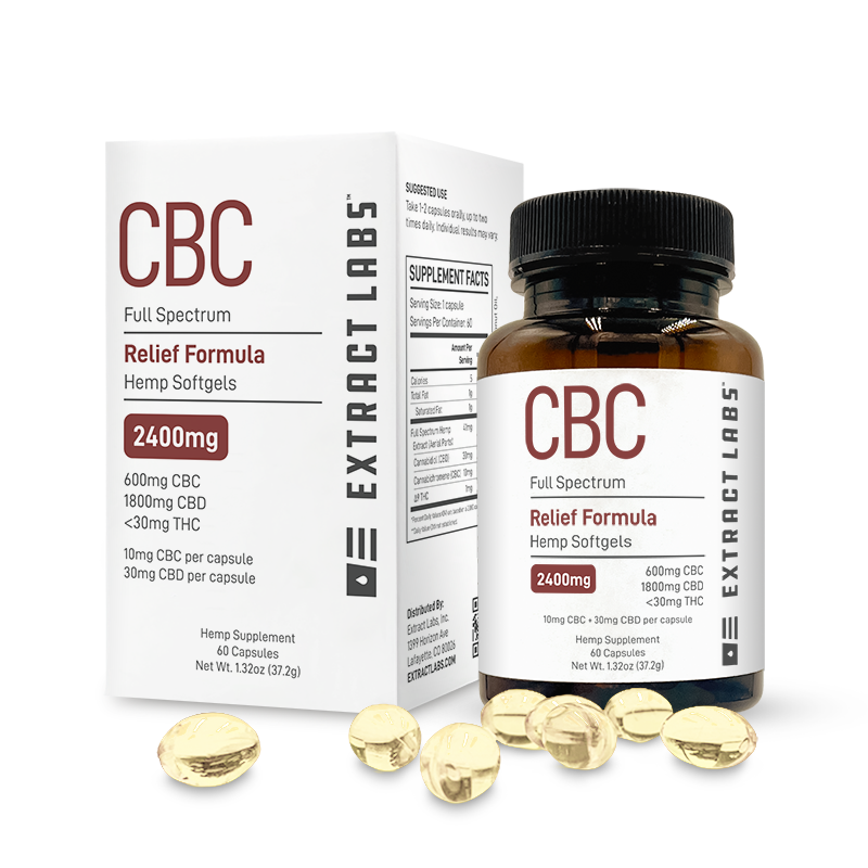 CBC Capsules | Relief Formula