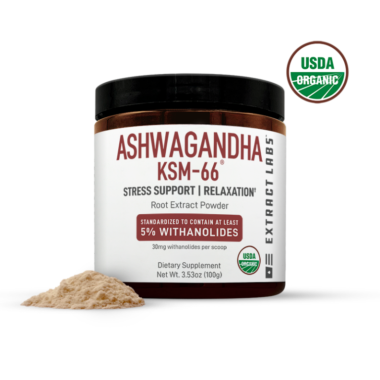 Organic KSM-66 Ashwagandha® Root Extract Powder